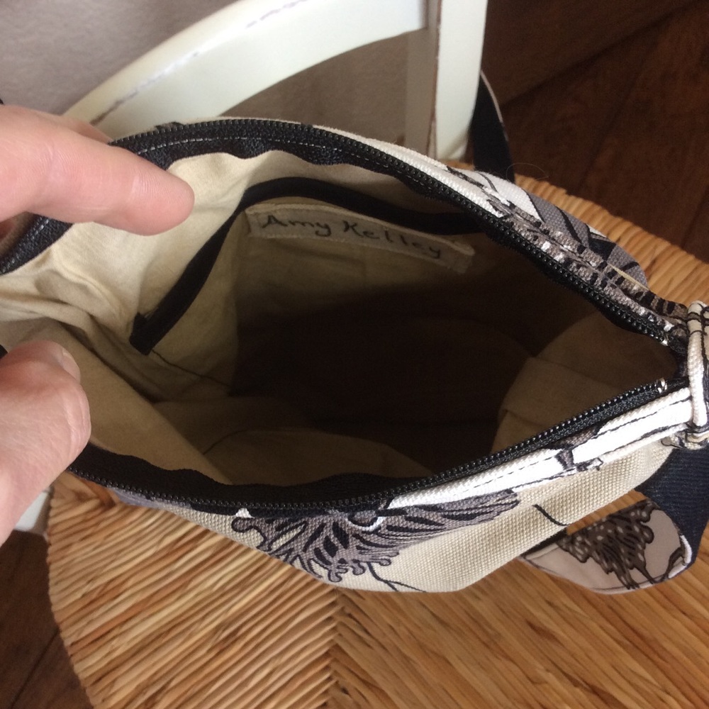 Handmade Crossbody Bag Floral Print New - Picture 5 of 6